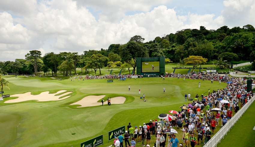 SMBC Singapore Open crowds