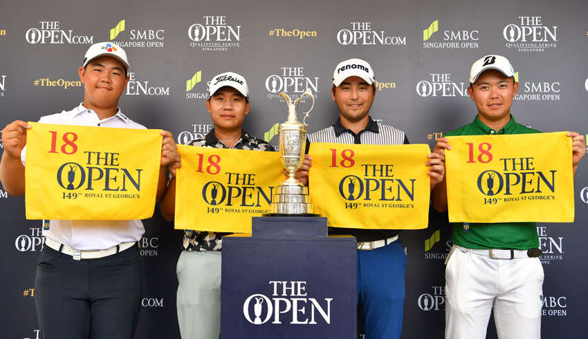 Four secure qualification for The Open 2020