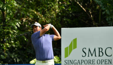 Sihwan Kim takes clubhouse lead